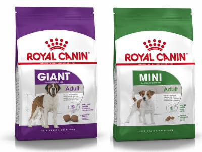 produktová řada Royal Canin Size Health Nutrition